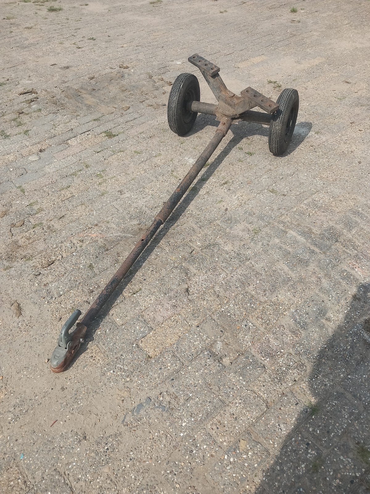 auto dolly, Ophalen