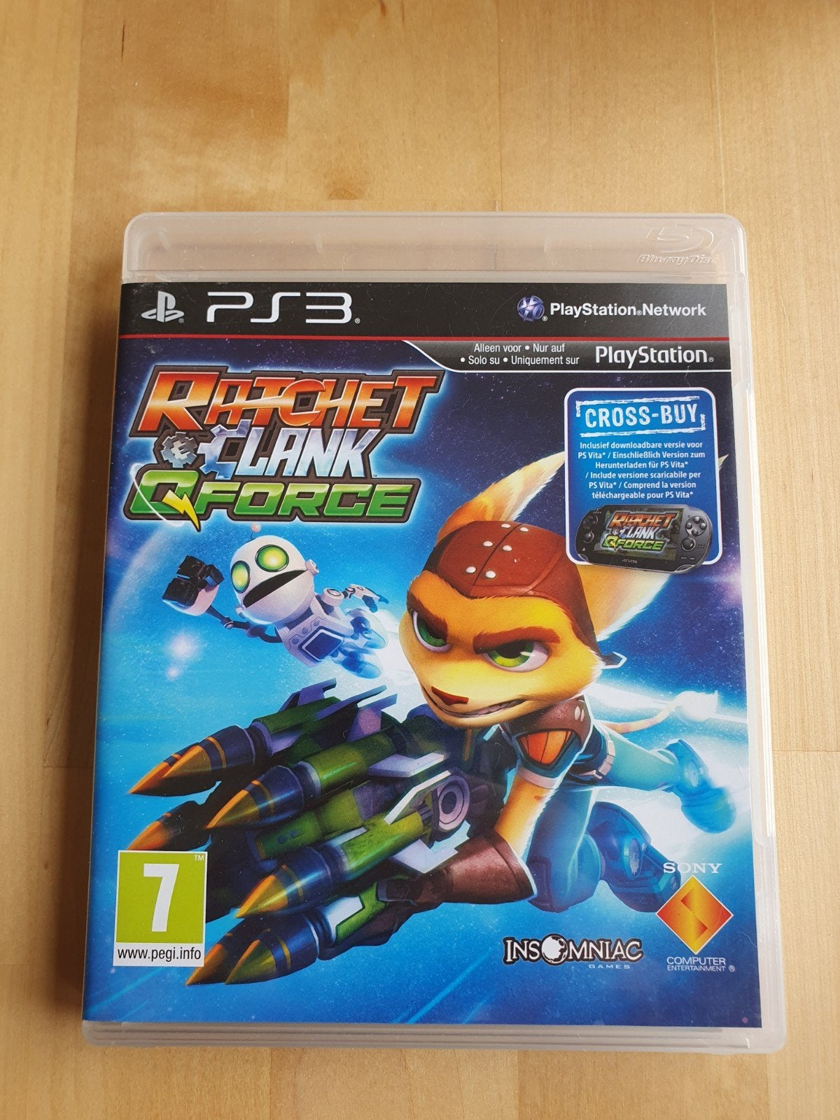 Ratchet & Clank Q Force PS3, Avontuur en Actie, 1 speler, Ophalen of Verzenden, Zo goed als nieuw