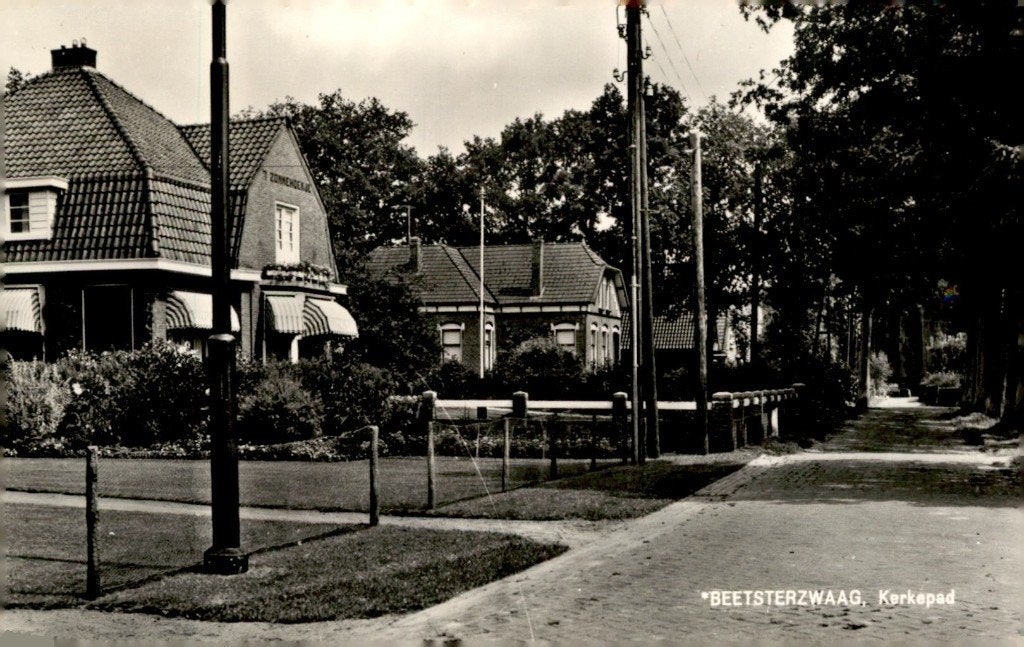 Beetsterzwaag Kerkepad # 311, Verzamelen, Verzenden, 1940 tot 1960, Gelopen, Friesland