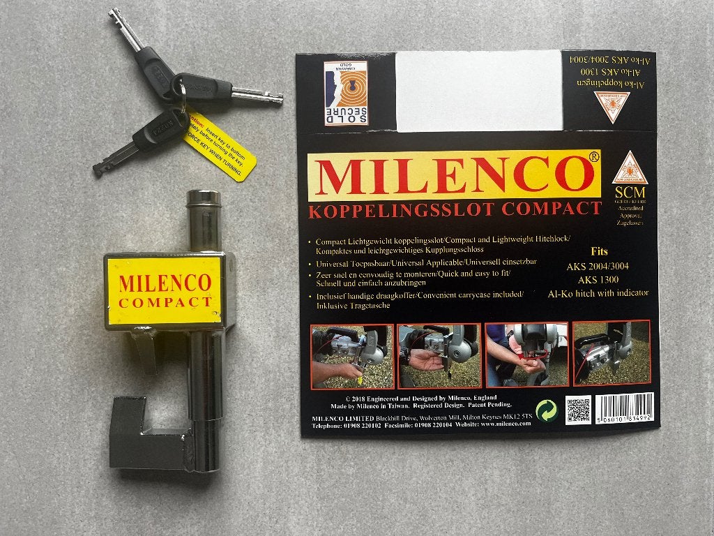 Disselslot milenco, Caravans en Kamperen, Ophalen of Verzenden, Nieuw
