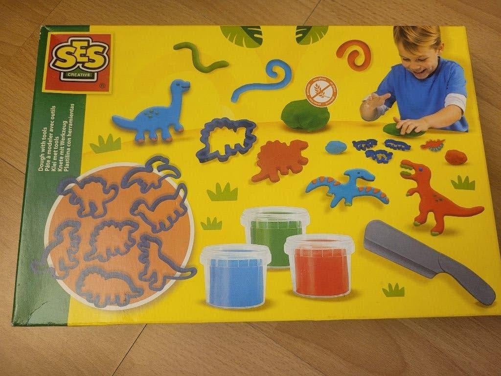 Ses klei dino - nieuw, Ophalen of Verzenden, Nieuw