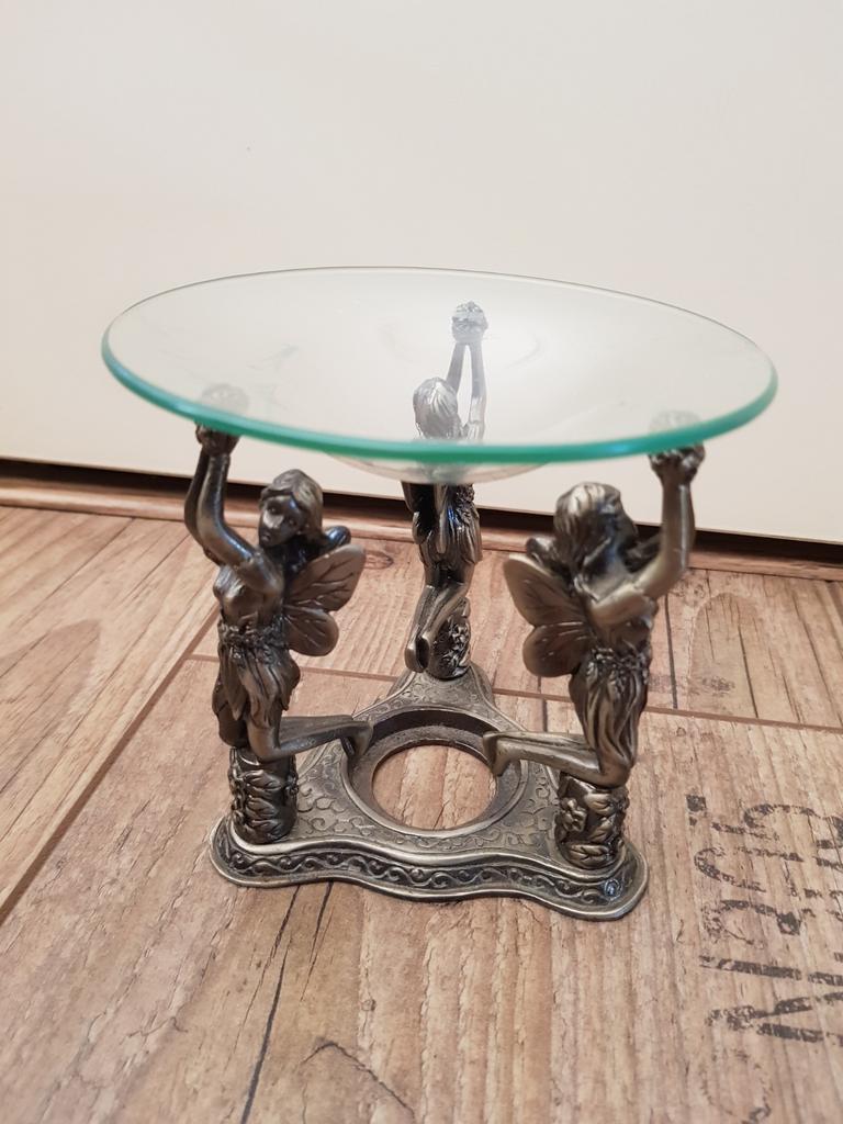 Elf elfjes van ijzer met glas, Verzamelen, Beelden en Beeldjes, Ophalen of Verzenden, Nieuw, Fantasy