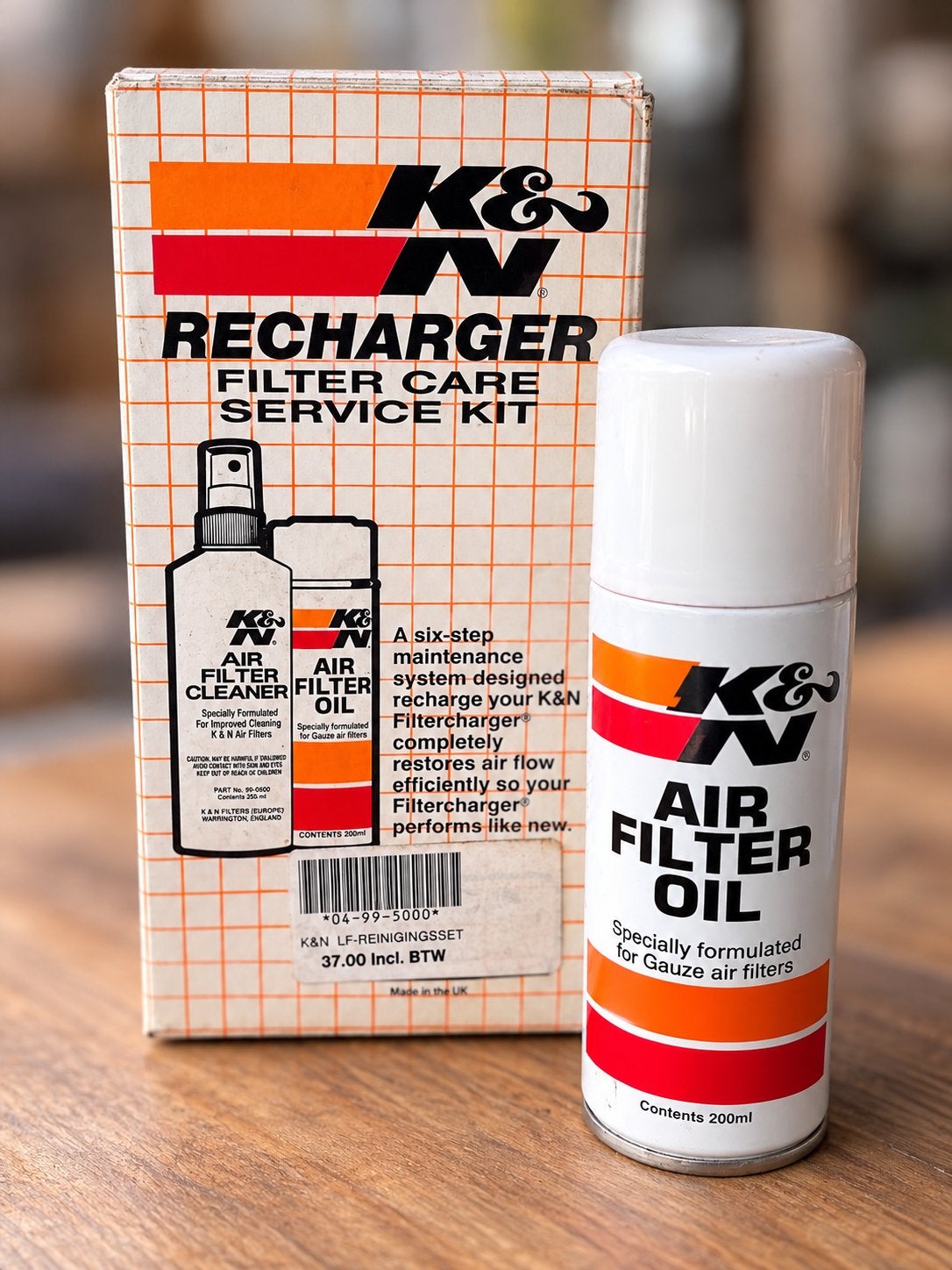 K&N Recharger Filter Care, alleen air filter olie - Gebruikt, Auto-onderdelen, Ophalen of Verzenden, Gebruikt