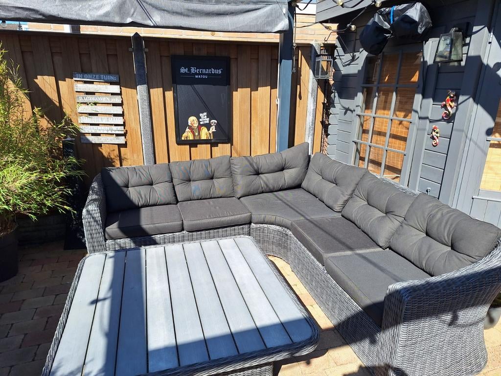 Loungeset Tambohuse, Ophalen, Wicker