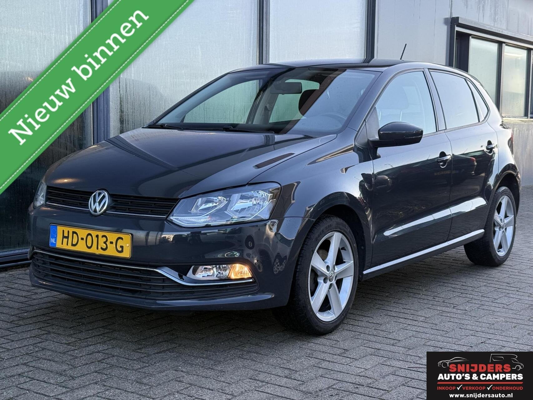 Volkswagen Polo 1.2 TSI Highline volledig dealer onderhouden, Dealer onderhouden, Stof, 4 cilinders, Origineel Nederlands