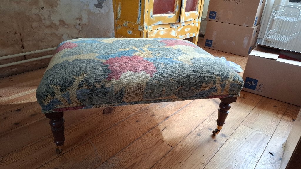 ottoman, Ophalen, Hout, Gebruikt, 75 tot 100 cm