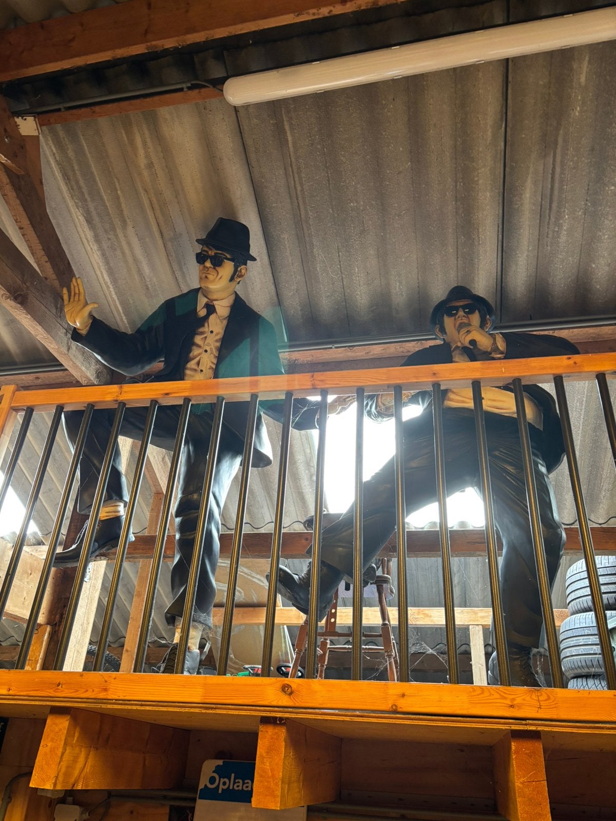 Levensgrote blues brothers beelden ! Café horeca mancave, Verzamelen, Beelden en Beeldjes, Ophalen of Verzenden, Zo goed als nieuw