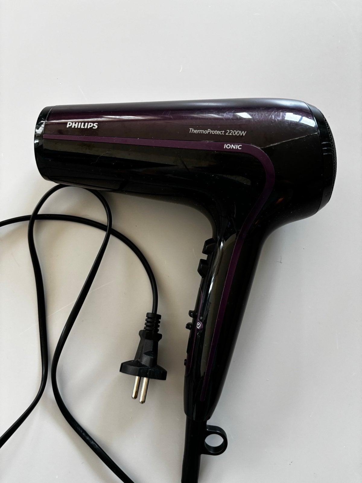 Philips Föhn Ionic Thermoprotect 2200W, Ophalen, Zo goed als nieuw, Haarverzorging