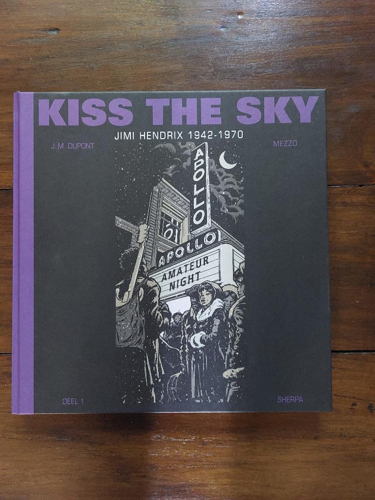 Kiss the Sky. Biografie Jimi Hendrix. Ultra editie, Boeken, Stripboeken, Nieuw, Eén stripboek, Ophalen of Verzenden