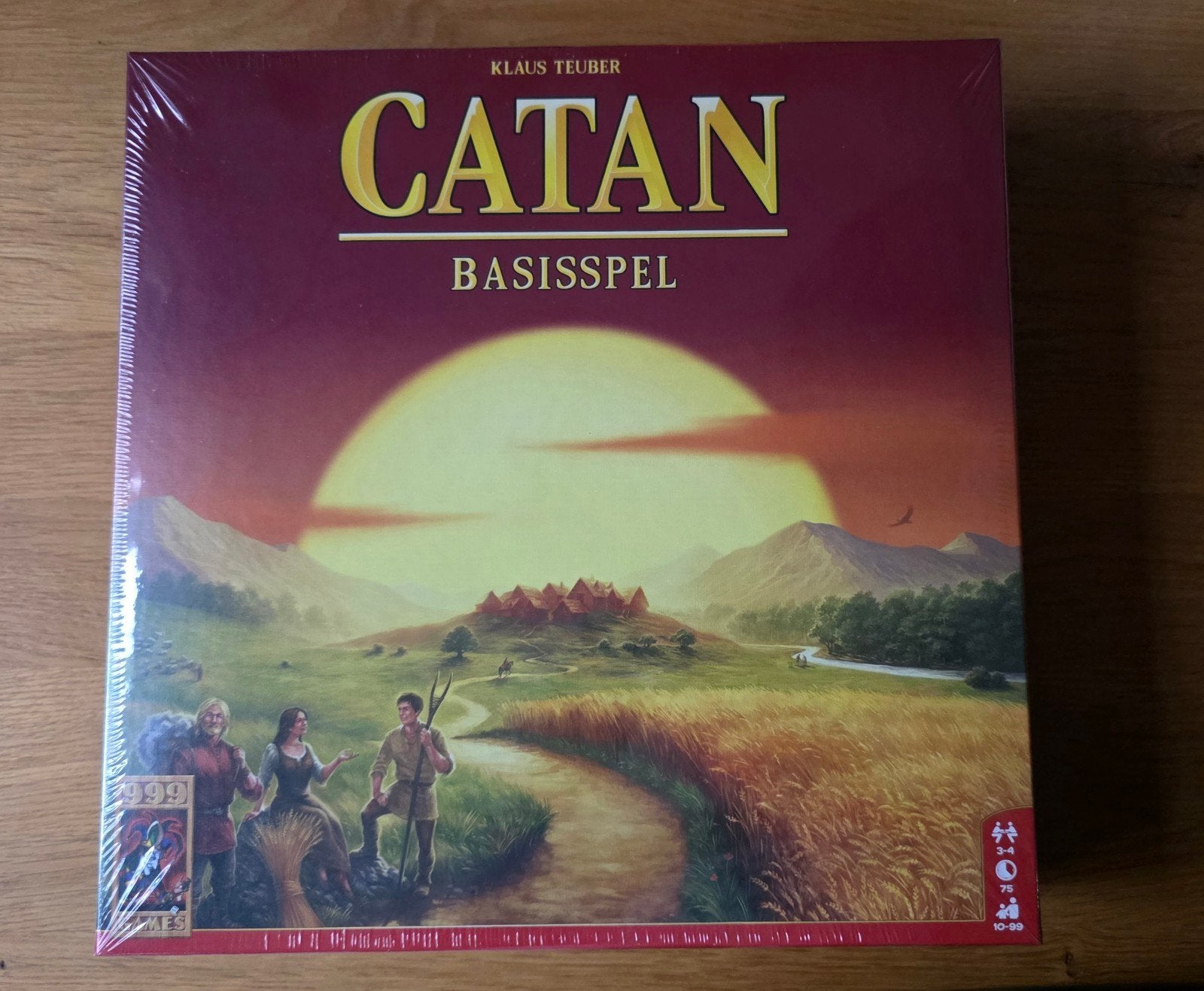 Catan Basisspel - Nieuw in seal, Drie of vier spelers, Ophalen of Verzenden, Nieuw, 999 Games