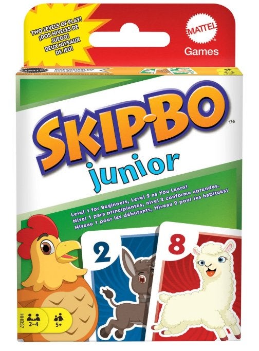 Skip-Bo Junior - Kaartspel - Mattel Games, Ophalen of Verzenden