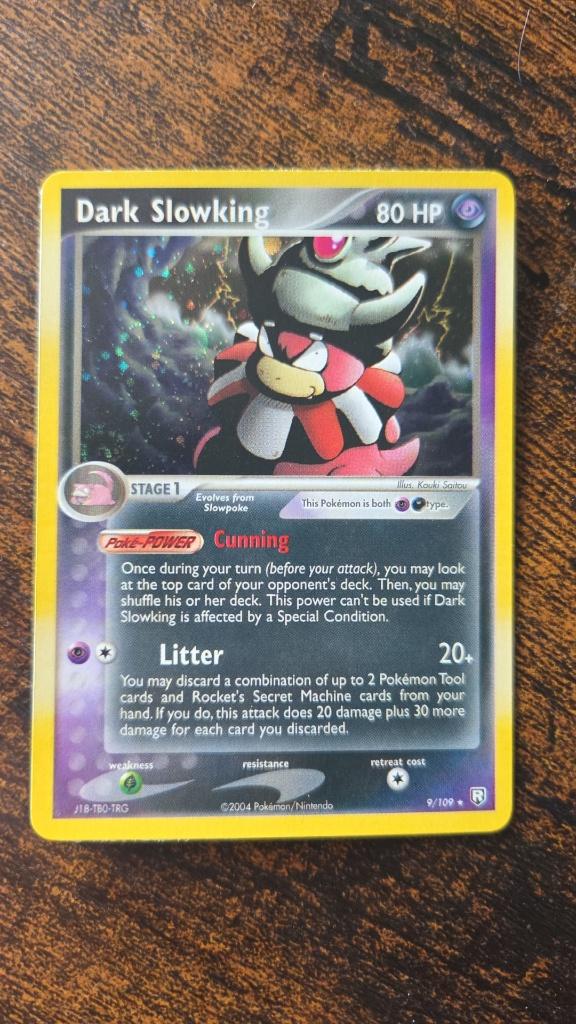 Pokemon kaart Dark Slowking holo, Hobby en Vrije tijd, Verzamelkaartspellen | Pokémon, Ophalen of Verzenden, Zo goed als nieuw