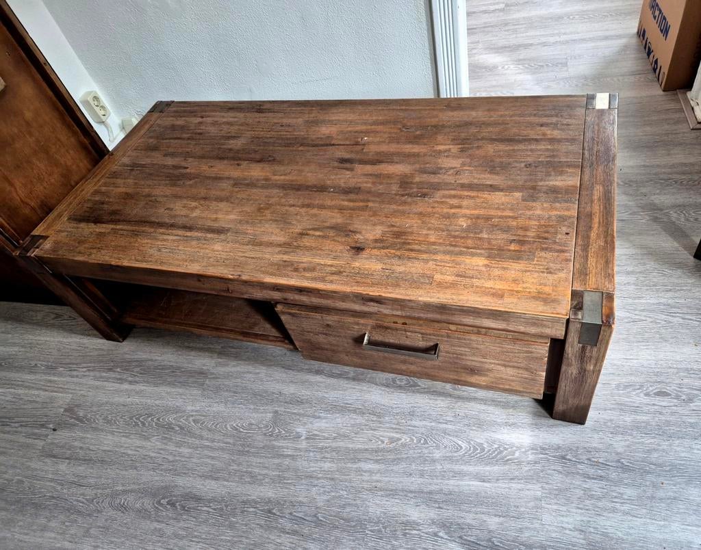 Salon, Ophalen, 100 tot 150 cm, Zo goed als nieuw, Rechthoekig
