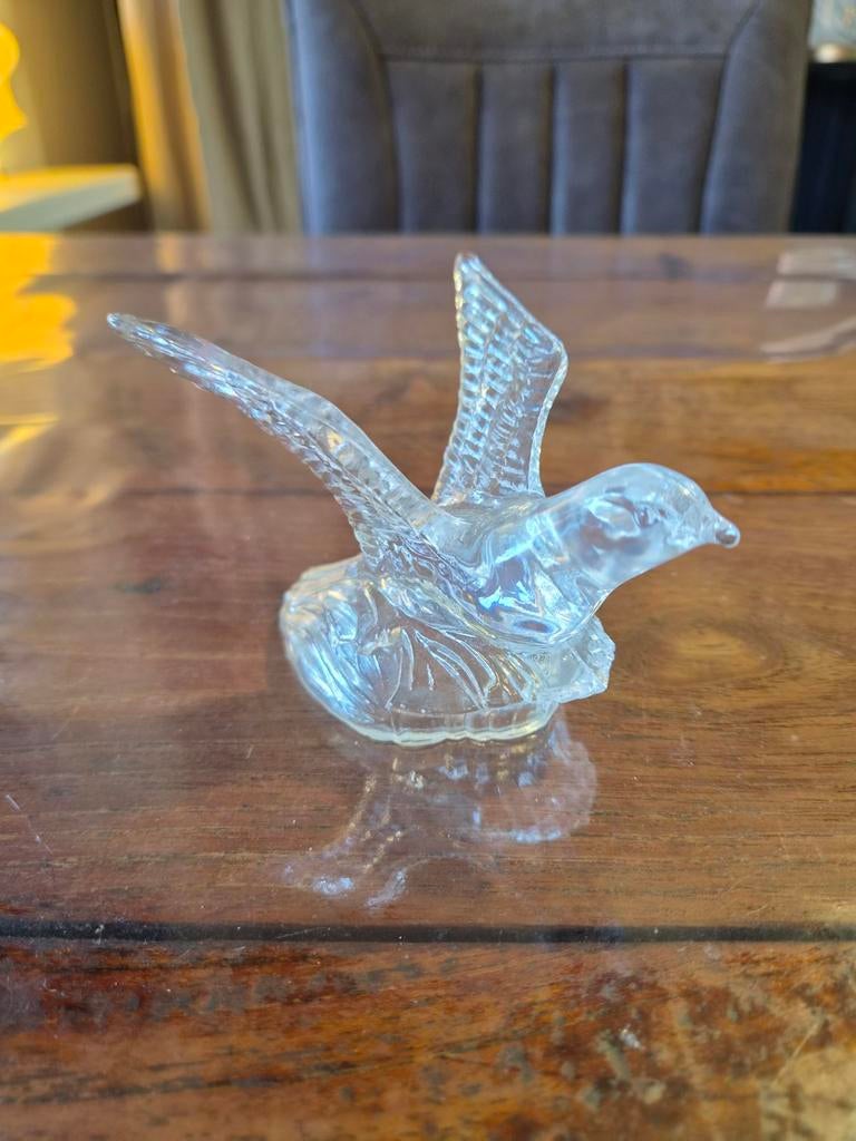 Glazen duifje - decoratief beeldje van glas, Ophalen of Verzenden