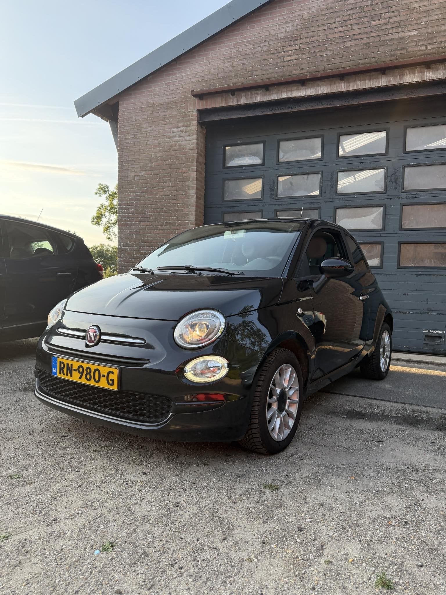 Fiat 500 1.0 TwinAir Pop Airco/LED/Cruise Control/NAP, Voorwielaandrijving, Stof, Gebruikt, Euro 6
