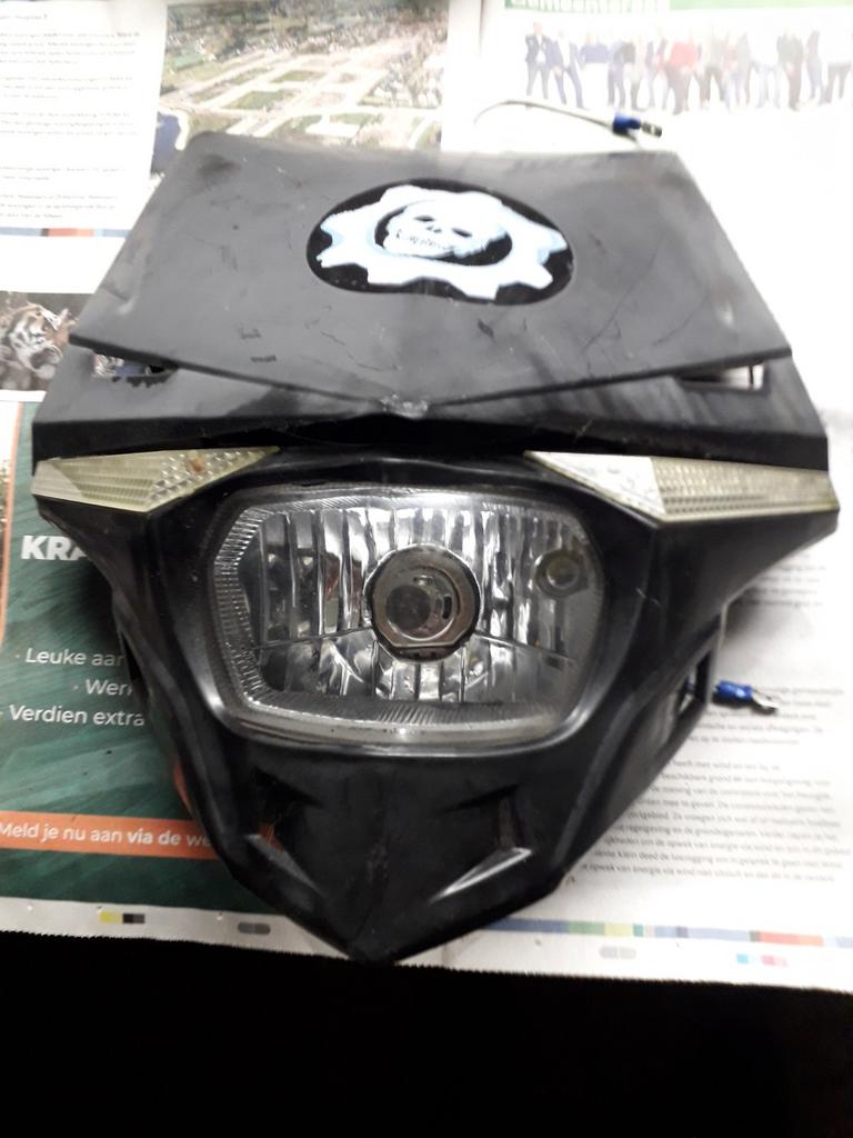 Motorfiets crossmotor H4 + stadslicht Yamaha 80/85/125, Motoren, Ophalen