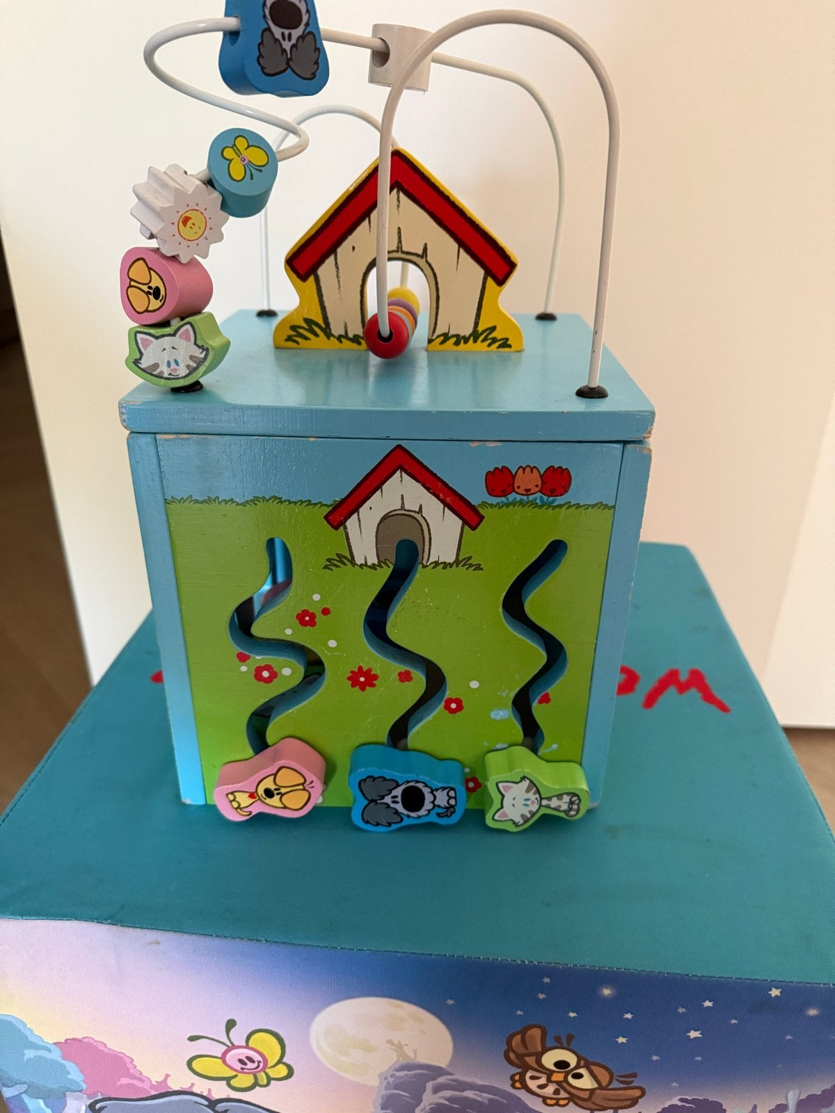 Woezel en Pip Peuter Speelgoed & Poef 39x39x39 cm, Ophalen, Gebruikt, Overige typen