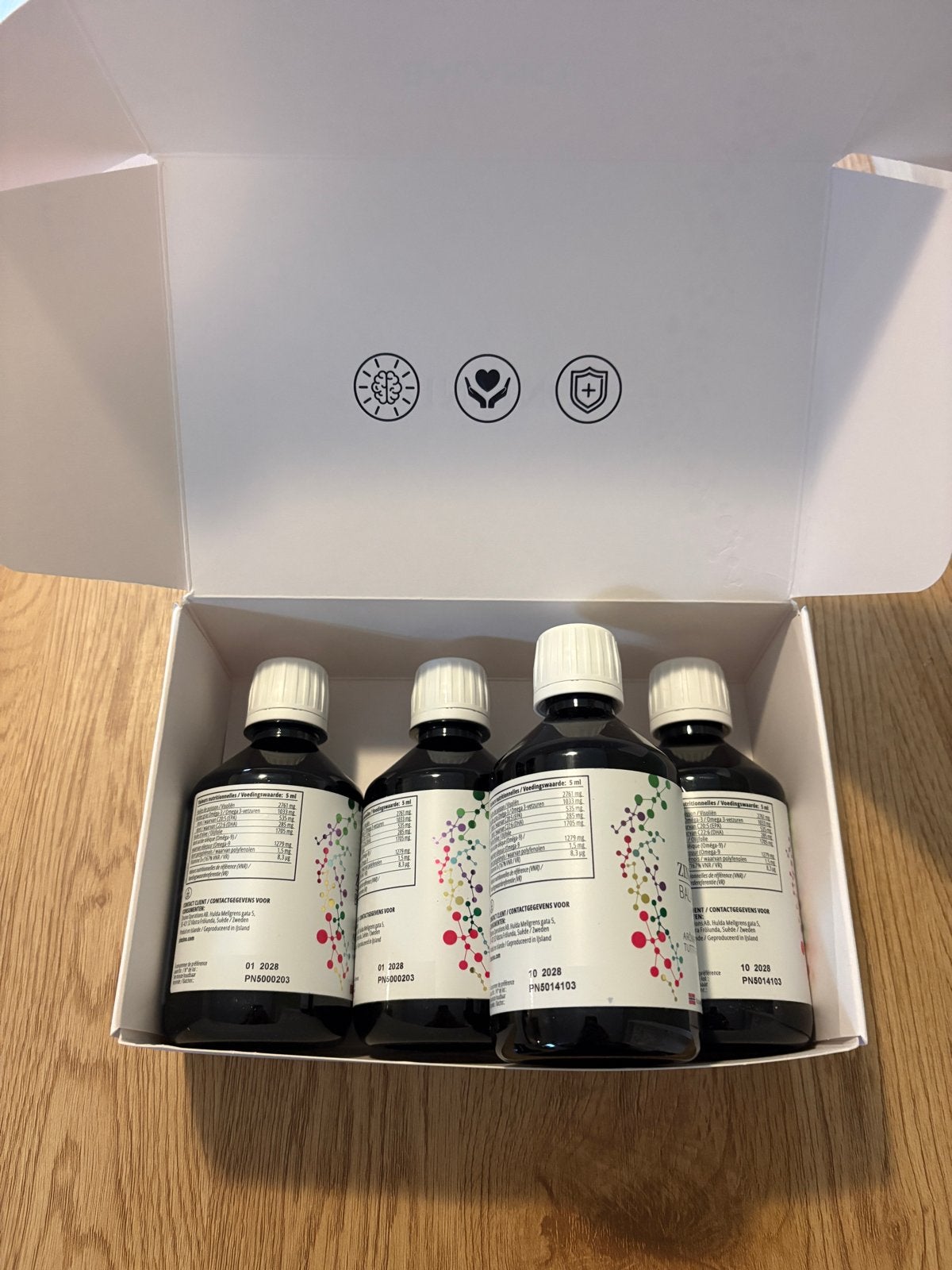 Zinzino BalanceOil Tutti Frutti - 4 flessen, Sport en Fitness, Ophalen of Verzenden, Nieuw, Poeder of Drank