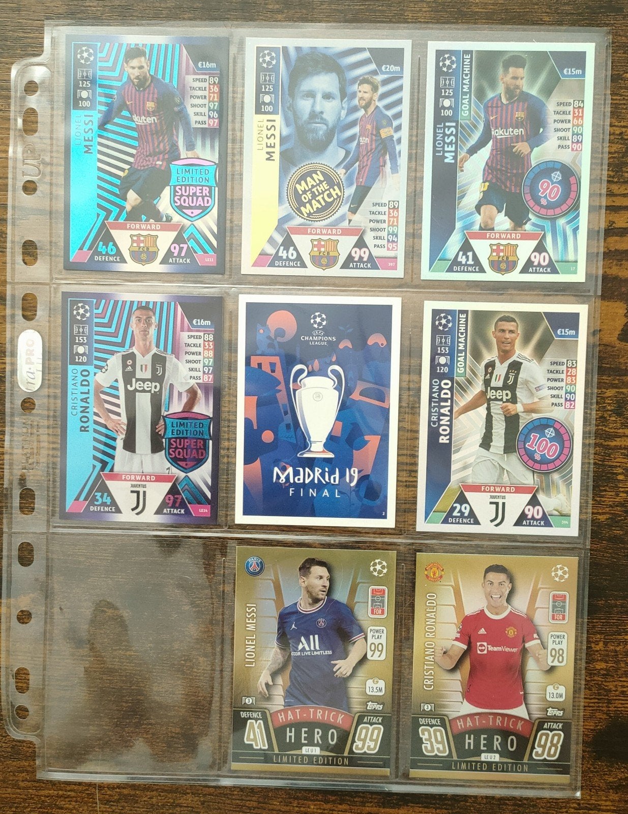 Ronaldo Juventus.United..Messi..Barcelona..PSG...Champ.Leag, Verzenden, Zo goed als nieuw, Buitenlandse clubs, Poster, Plaatje of Sticker