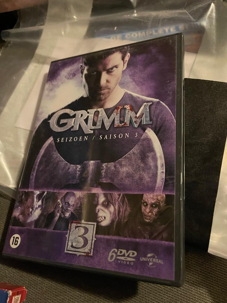 Grimm Seizoen 3 DVD - Actie, Avontuur, Fantasy, Cd's en Dvd's, Vanaf 16 jaar, Ophalen of Verzenden, Gebruikt, Science Fiction en Fantasy