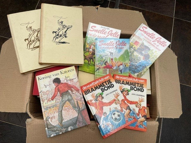 Jongensboeken, Boeken, Ophalen, Gelezen, Diverse auteurs, Fictie algemeen