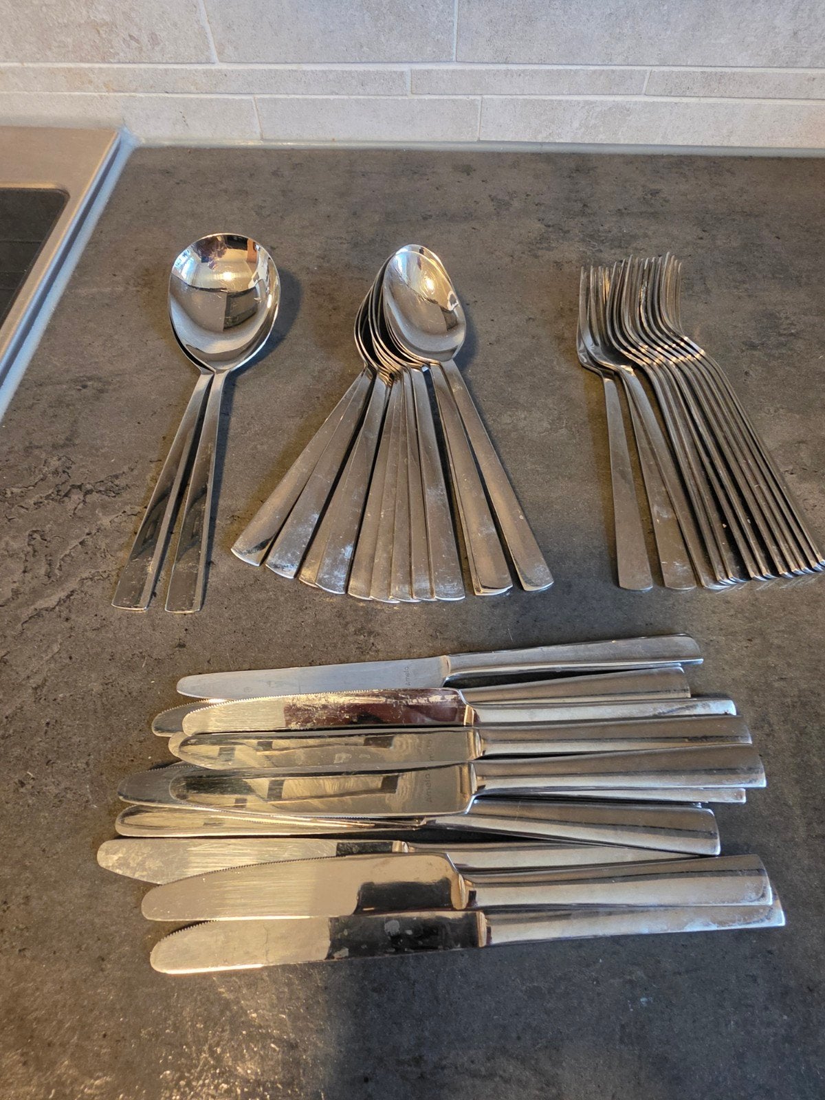 Amefa Ameland 18/10 bestek – 38-delig, Ophalen of Verzenden, Rvs of Chroom