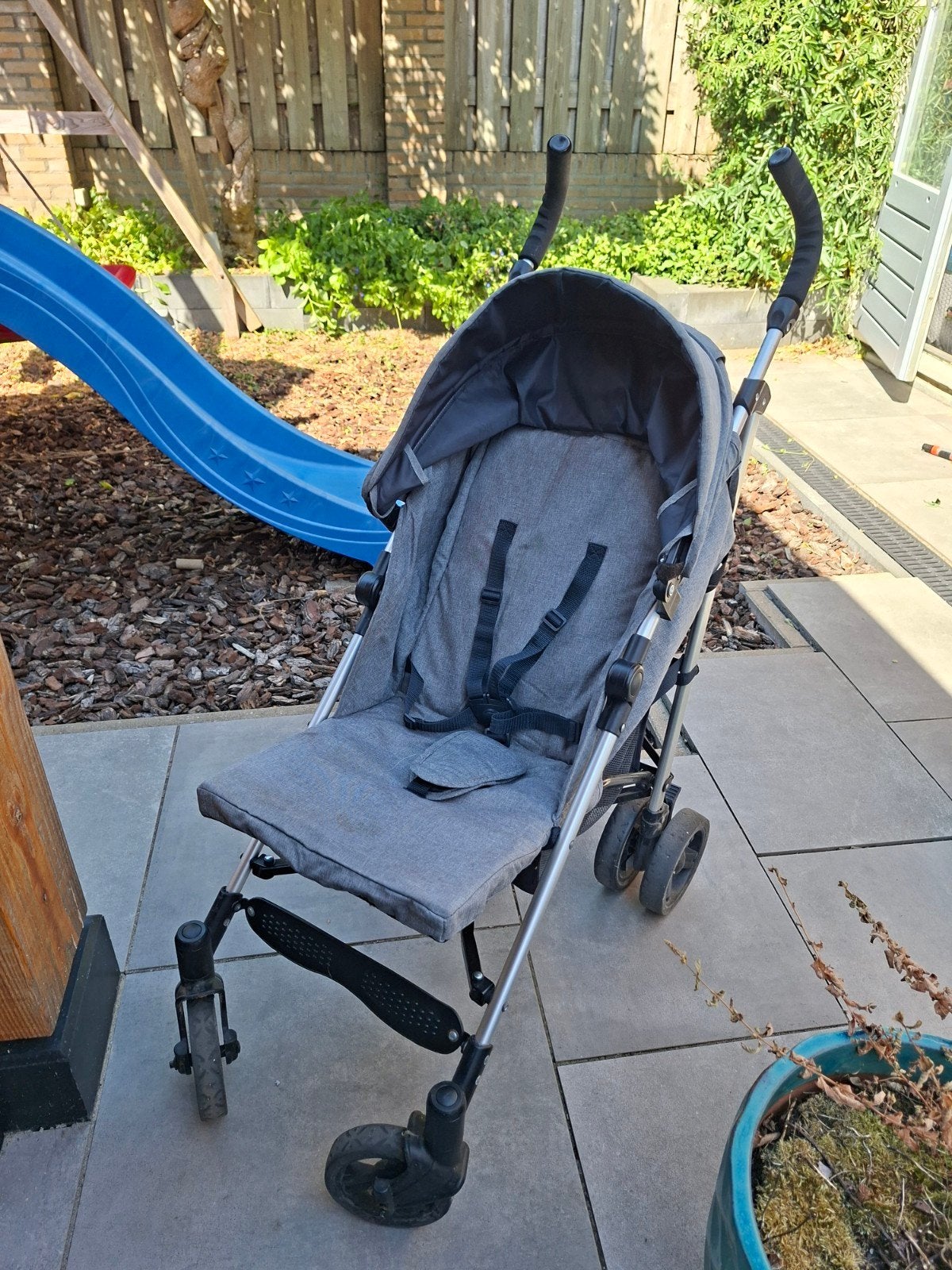 Buggy Prenatal grijs, Kinderen en Baby's, Ophalen, Gebruikt, Overige merken, Verstelbare rugleuning