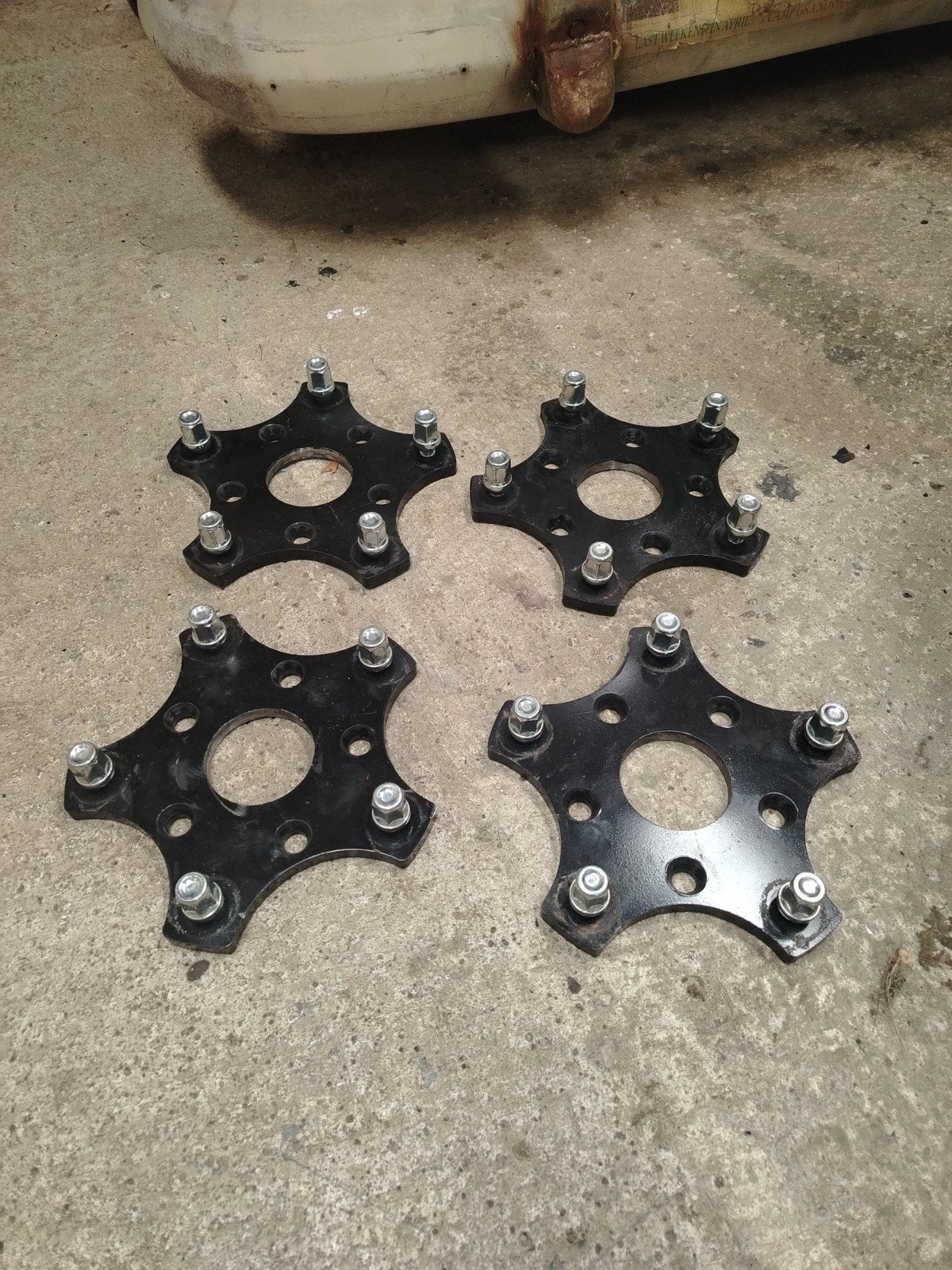 Adapters 5x130 naar 5x205, Auto diversen, Ophalen of Verzenden