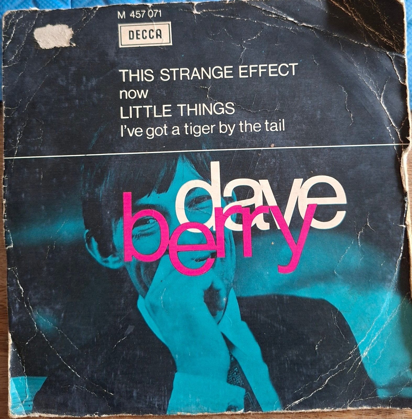 Dave Berry - This Strange Effect EP (Decca M 457 071), Ophalen of Verzenden