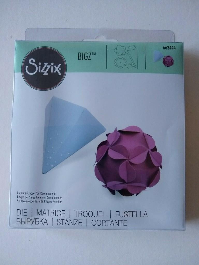 Sizzix bigz christmas ornaments., Hobby en Vrije tijd, Ophalen of Verzenden, Nieuw, Kerst, Pons of Mal