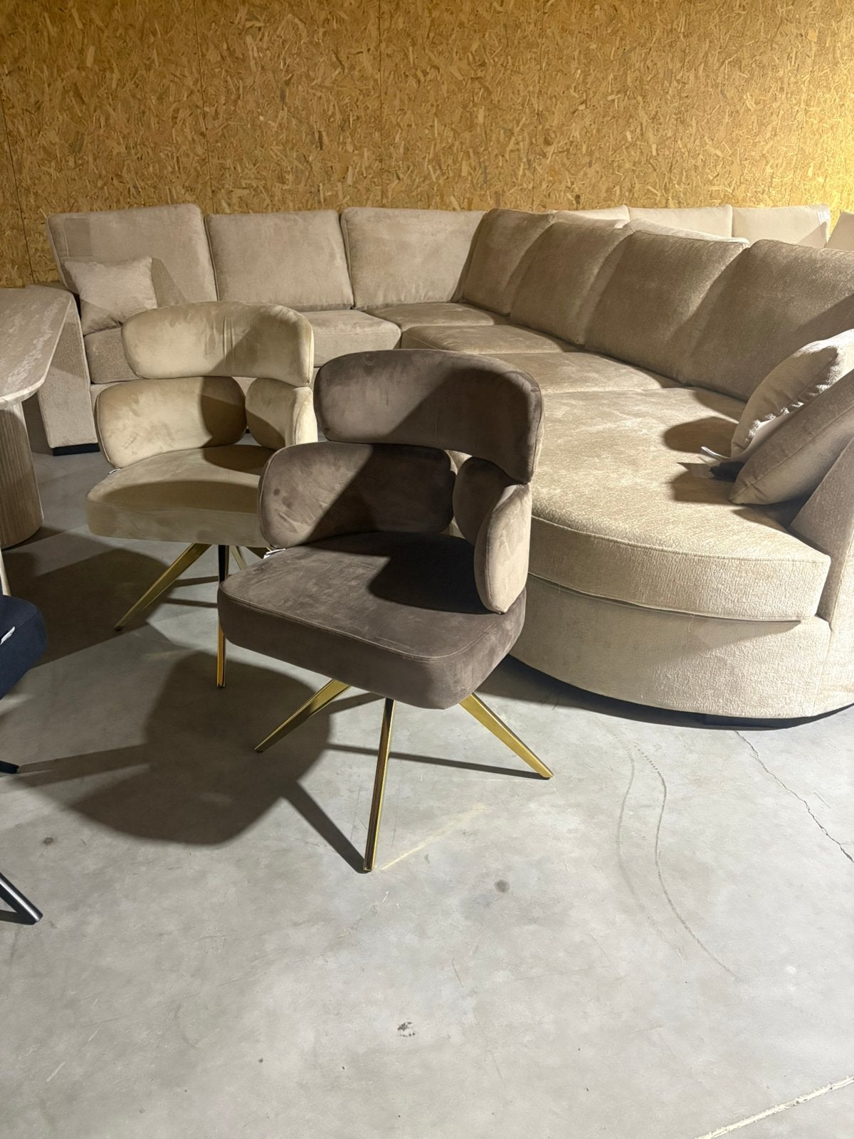 Draaibaar eetkamerstoelen nieuw stoel eric kuster style, Huis en Inrichting, Metaal, Overige kleuren, Nieuw, Eén