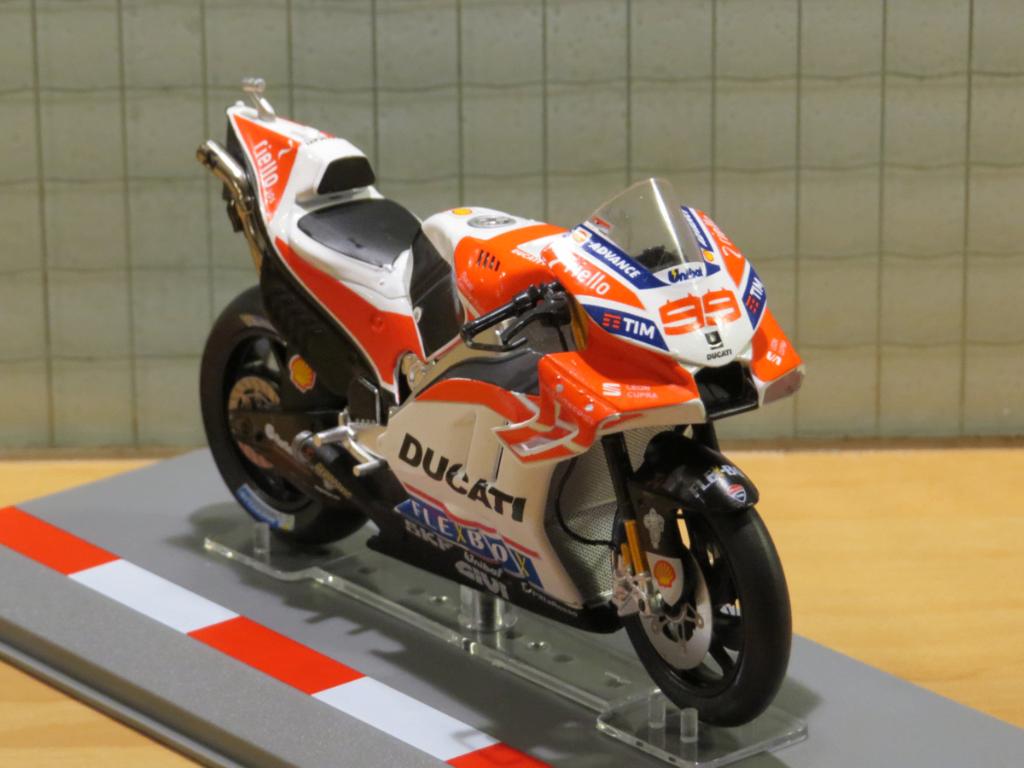 Jorge Lorenzo Ducati Desmosedici 2017 1:18 diecast, Overige merken, Serviceclientele@altaya.be, Nieuw, Ophalen of Verzenden