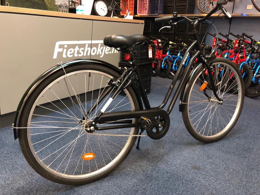Fietshokje Raaks: Btwin Damesfiets, Fietsen en Brommers, Fietsen | Dames | Damesfietsen, Velgrem, Niet ingevuld, Minder dan 47 cm