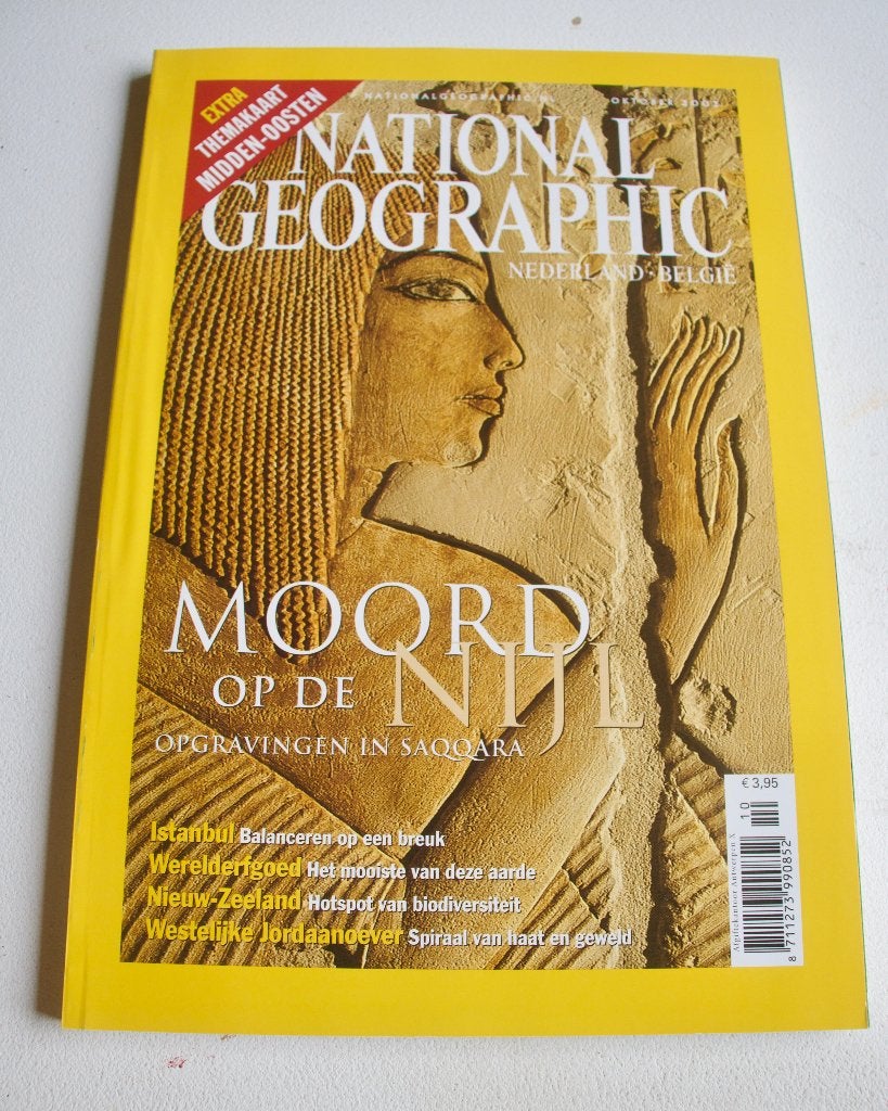 National Geographic - Moord op de Nijl Okt 2002, Ophalen of Verzenden, Zo goed als nieuw, Wetenschap en Natuur