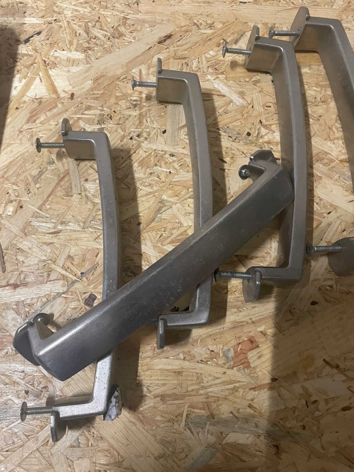 Aluminium grepen 13x kistgrepen lade grepen, Ophalen of Verzenden