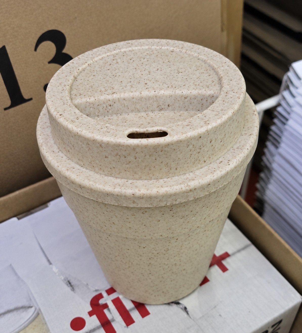 Partij van 40 coffee to go koffiebekers, Overige typen, Overige merken, Nieuw, Ophalen of Verzenden