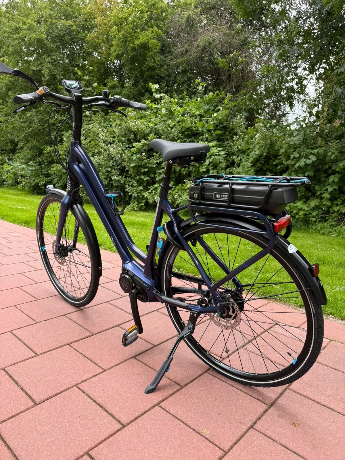 GIANT PRIME E+1 SYNCDRIVE MIDDENMOTOR ELEKTRISCHE DAMESFIETS, Ophalen of Verzenden, Zo goed als nieuw, Overige merken