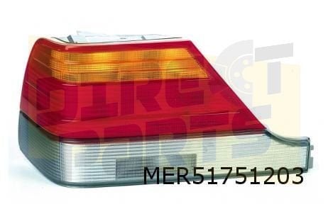 Mercedes-Benz S-Klasse (6/94-) achterlicht Links Oranje OES!