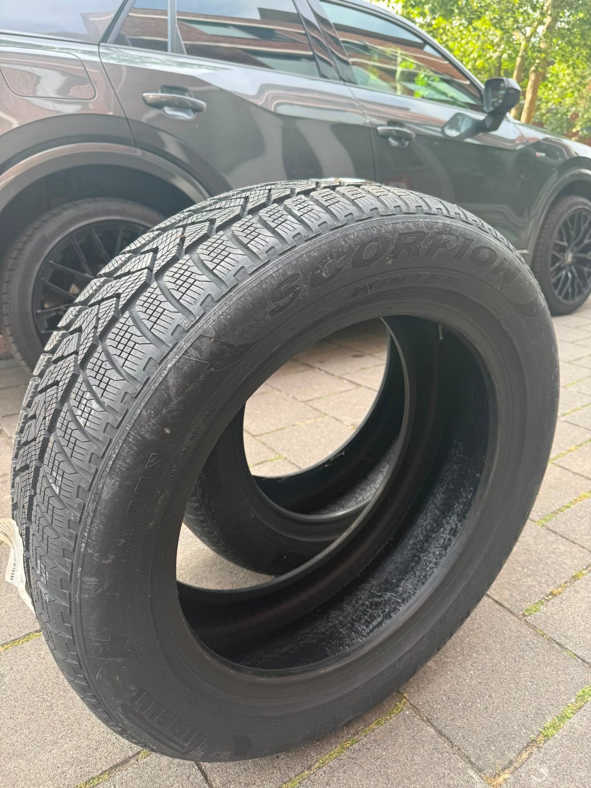 4 Pirelli Scorpion Winterbanden, Auto diversen, Autosport-onderdelen, Zo goed als nieuw, Ophalen
