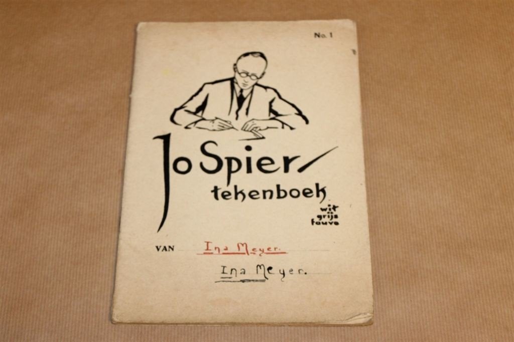 Jo Spier - Tekenboek - circa 1930, Ophalen of Verzenden, Gelezen