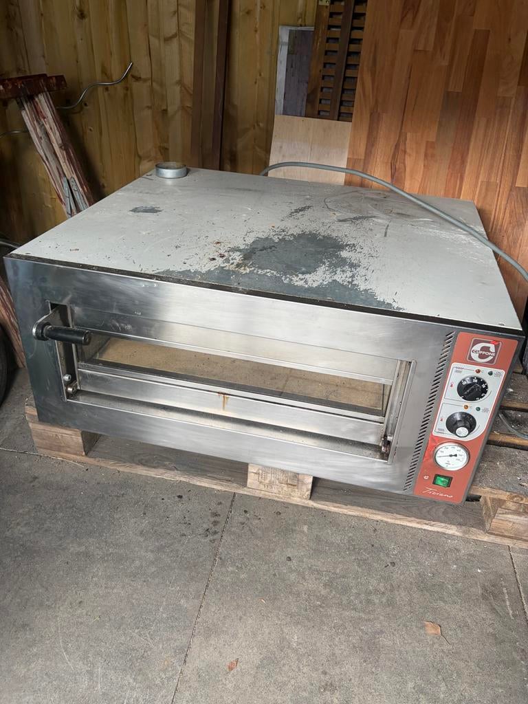 Cuppone Tiziano pizzaoven, Witgoed en Apparatuur, Ovens, Ophalen, Minder dan 45 cm, Gebruikt, Oven