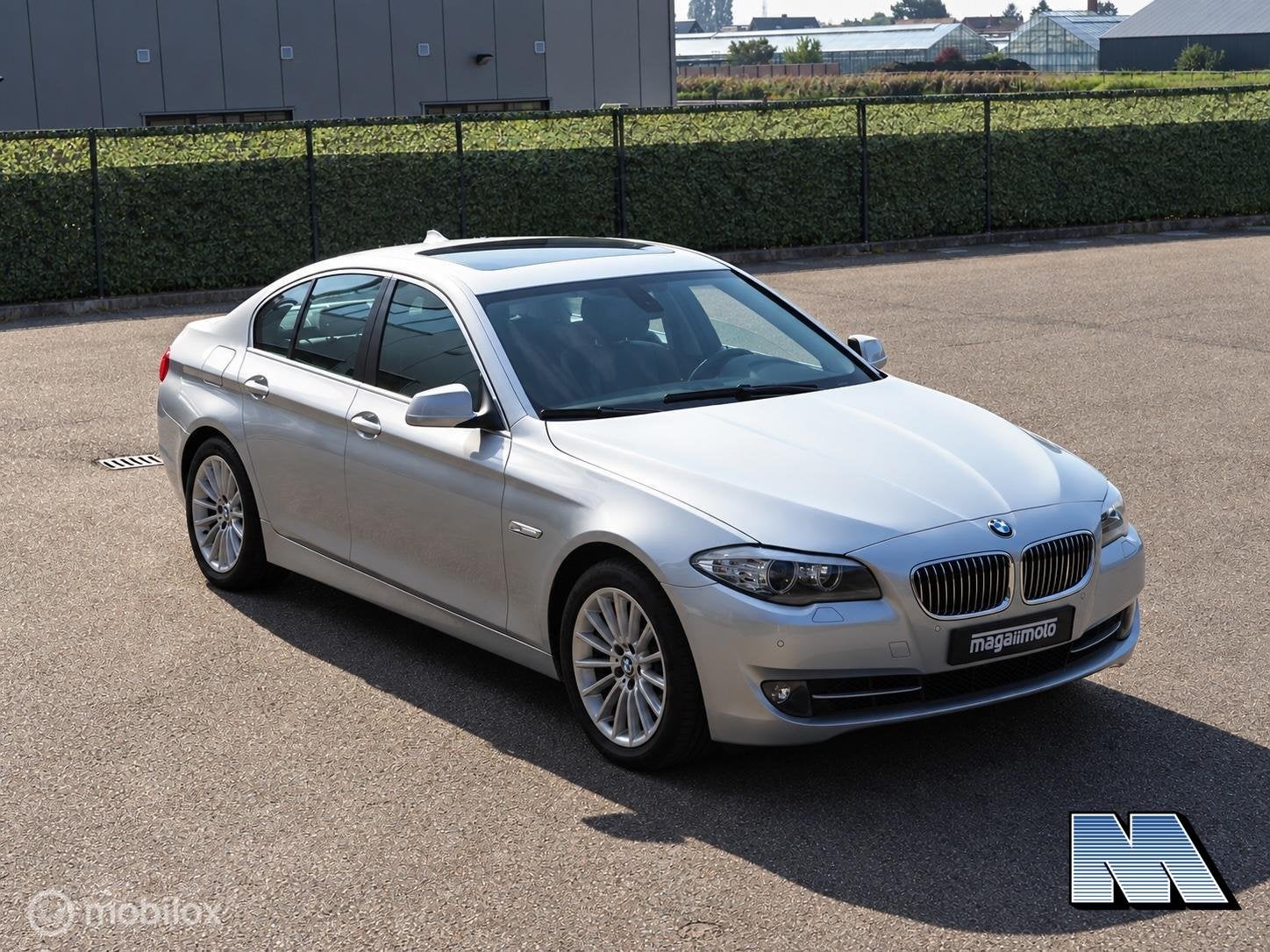 BMW 5-serie 535i F10 Executive l Sportaut l N55 l 1e eig., Auto's, Euro 5, Achterwielaandrijving, Gebruikt, Zwart