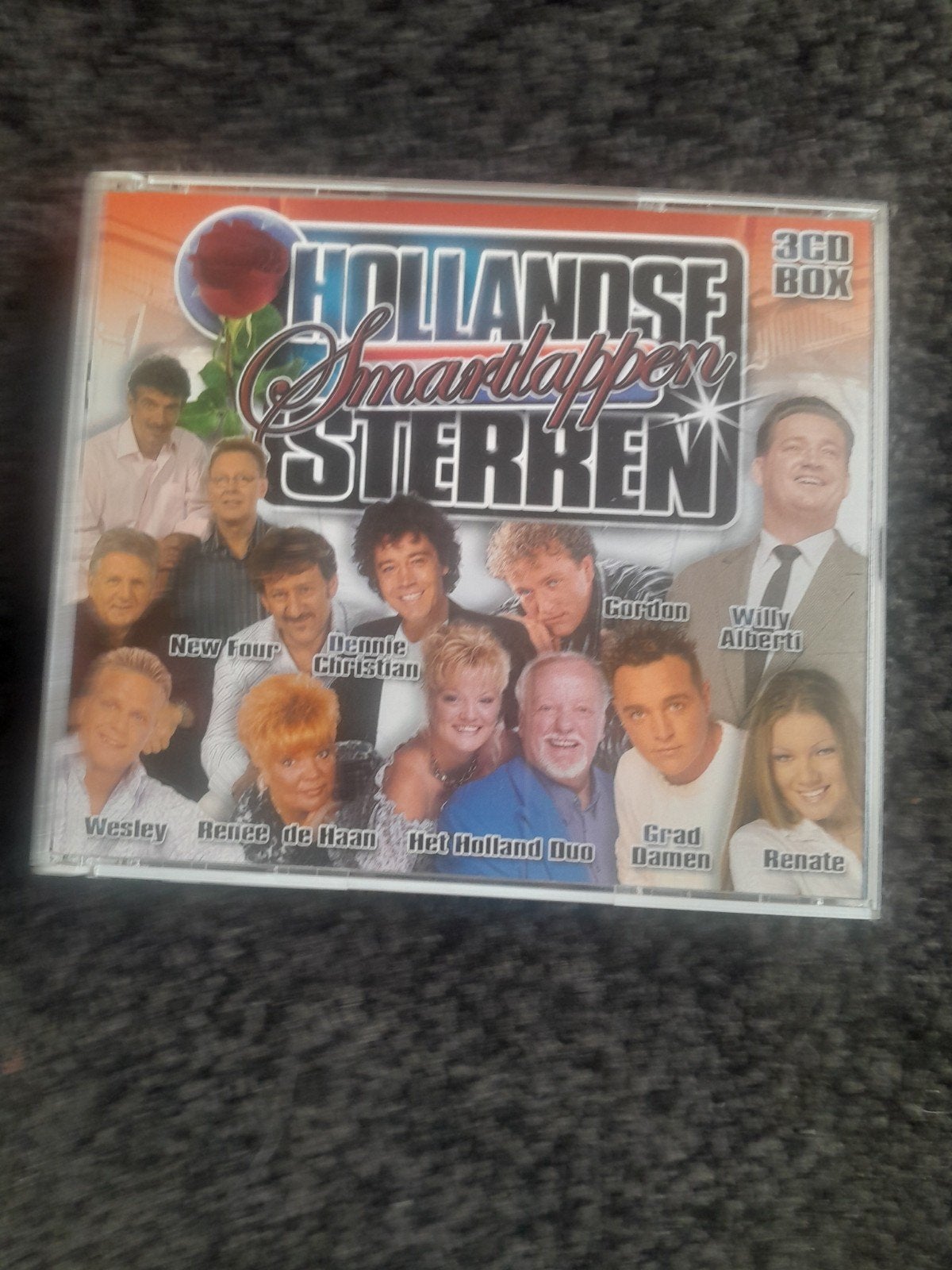 Hollandse Smartlappen sterren 3 cd box, Ophalen of Verzenden, Zo goed als nieuw, Levenslied of Smartlap