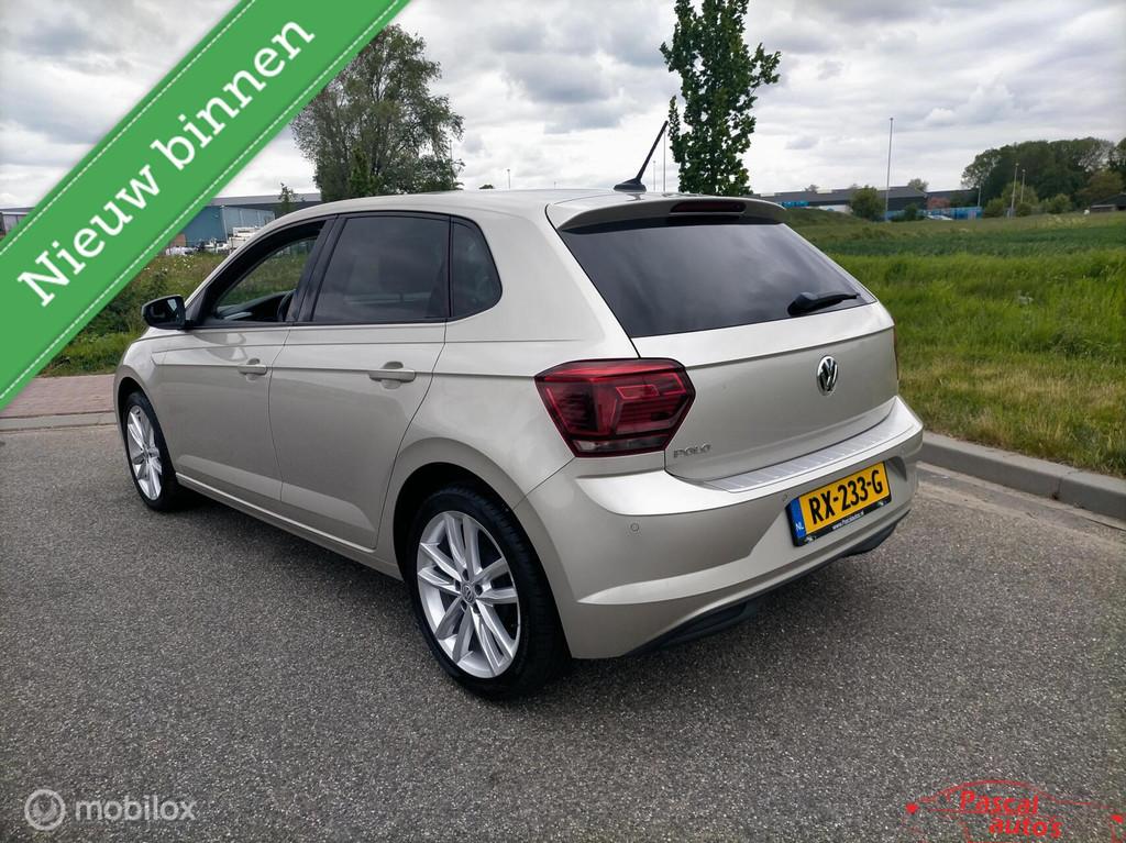 Volkswagen Polo 1.0 TSI Highline Automaat nap clima, Auto's, Volkswagen, Stof, Gebruikt, Euro 6, 95 pk