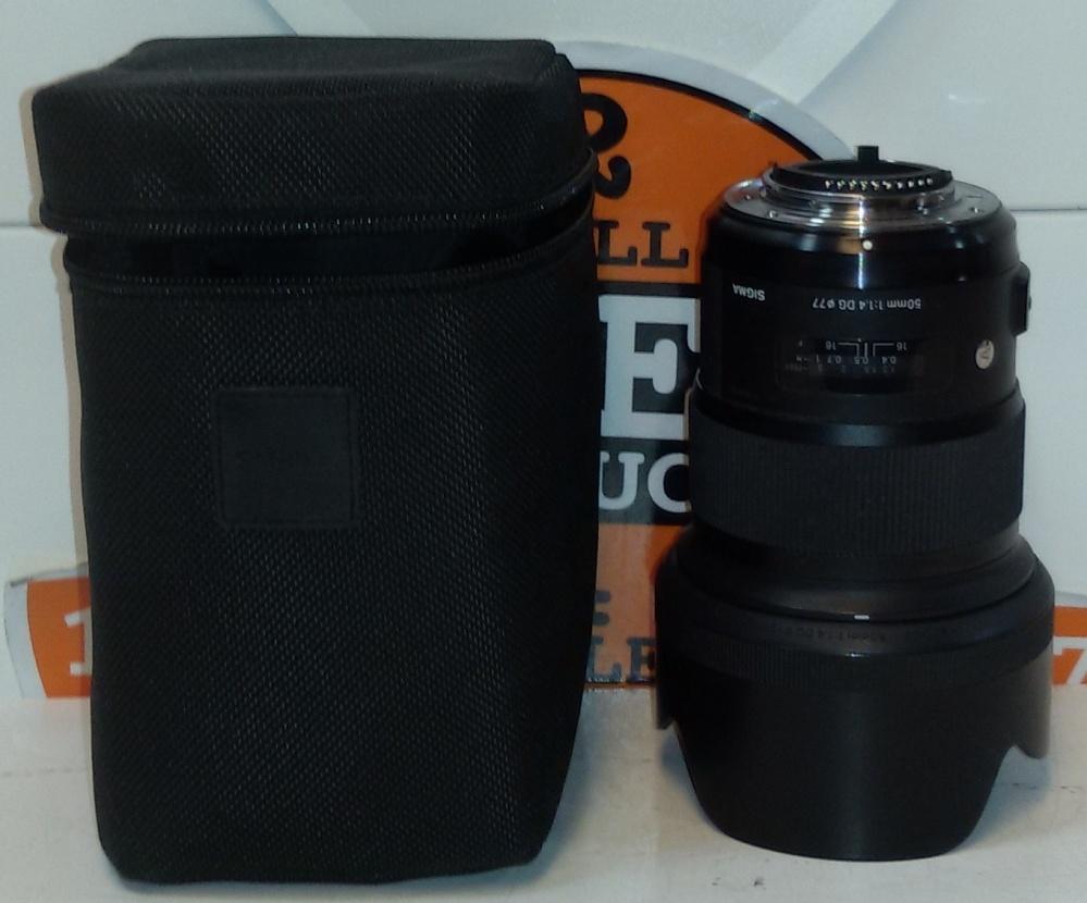 Sigma 50mm f/1.4 DG HSM Art Nikon objectief, Sigma, Gebruikt, https://www.sigma-global.com/en/contact/, 2-4-16 Kurigi, Asao-ku, Kawasaki-shi, Kanagawa 215-8530, Japan