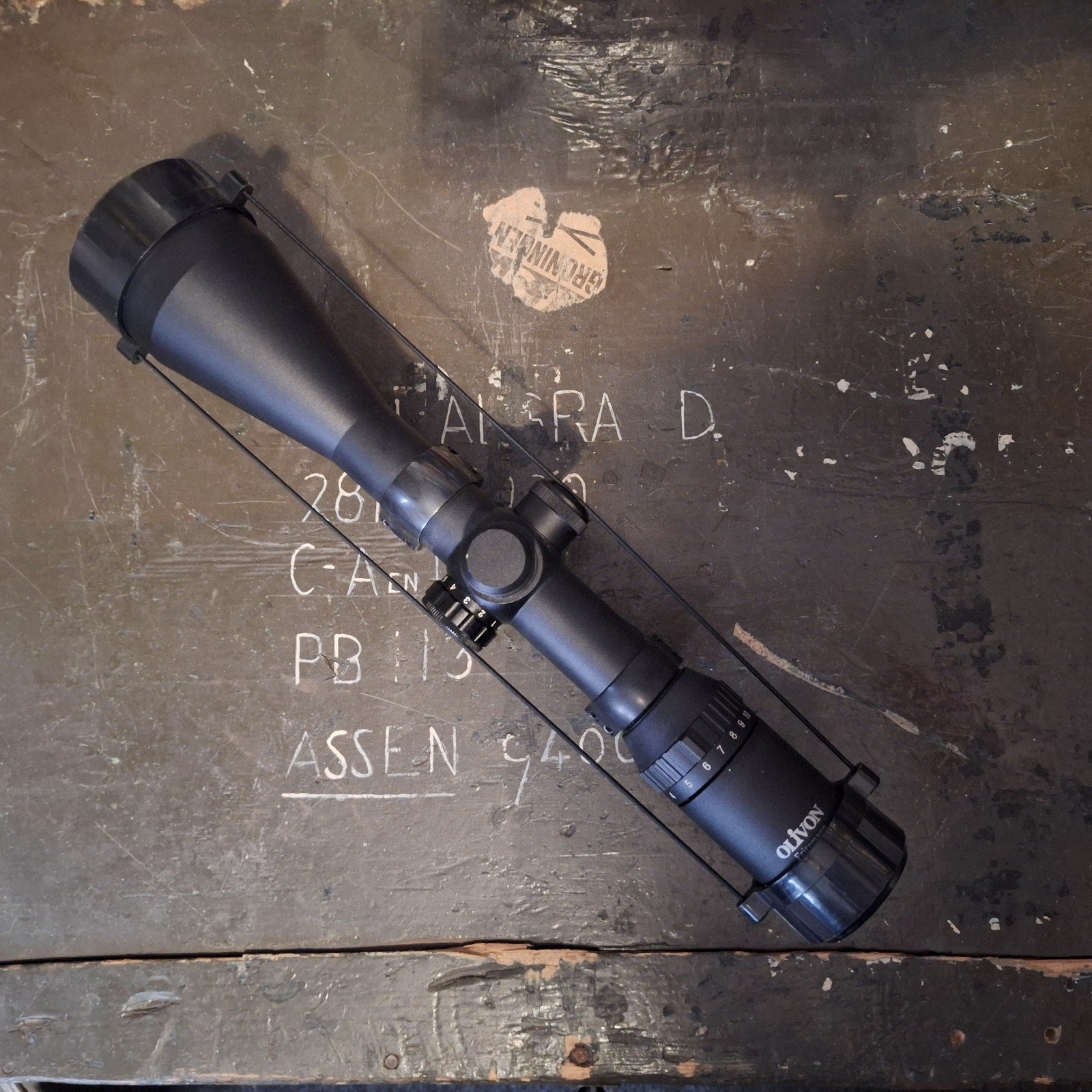 Stanag-mount met scope, Verzenden, Landmacht, Nederland