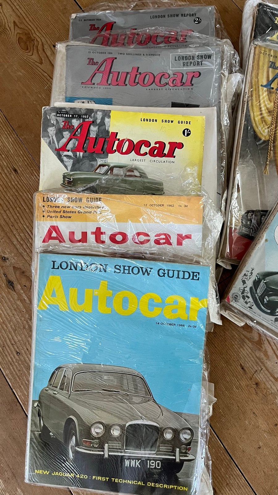 Vintage 'The Autocar' Tijdschriften - Jaren '50 & '60, Boeken, Ophalen, Gelezen, Overige typen