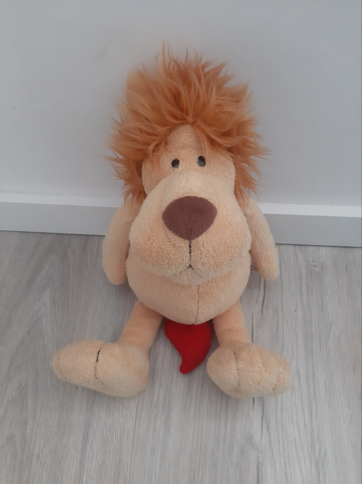 Knuffel Nici Leeuw hartje lion K8430, Ophalen of Verzenden, Zo goed als nieuw, Overige typen