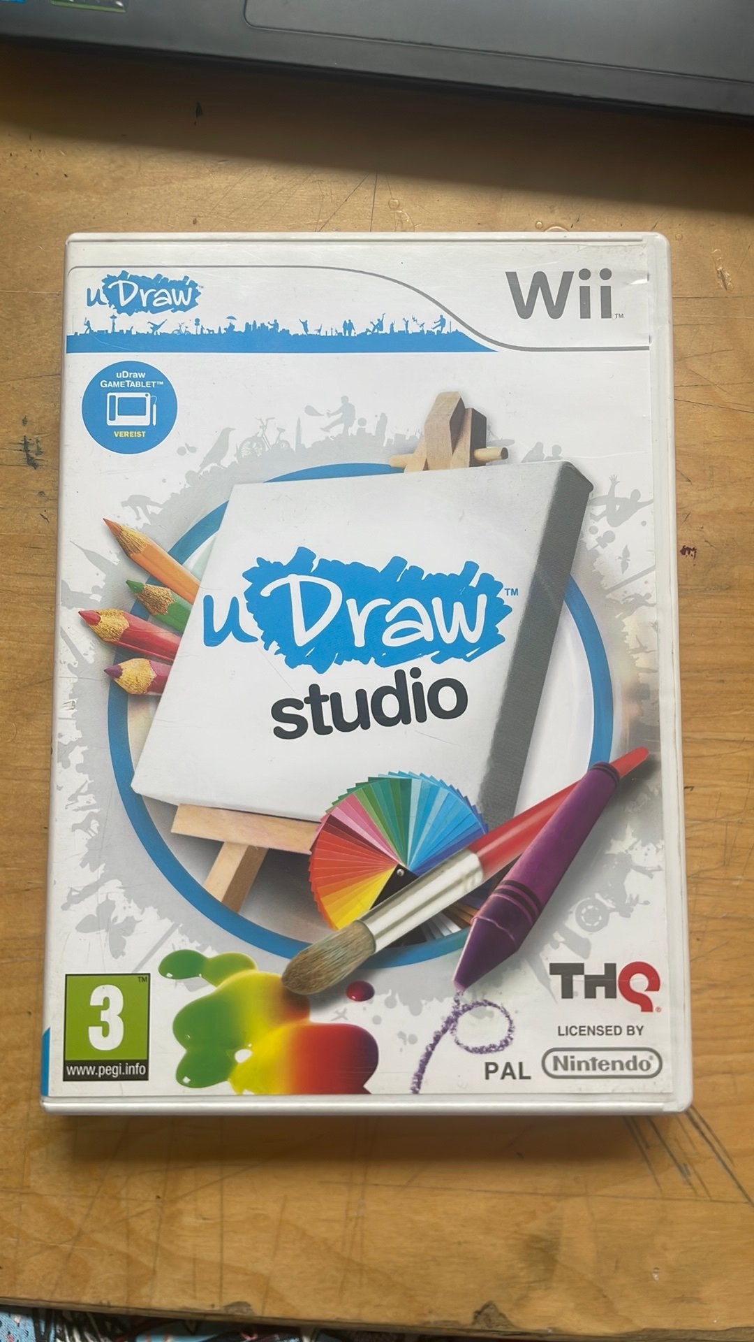 Wii U Draw Studio (zonder uDraw gametablet!), 1 speler, Ophalen of Verzenden, Zo goed als nieuw, Vanaf 3 jaar