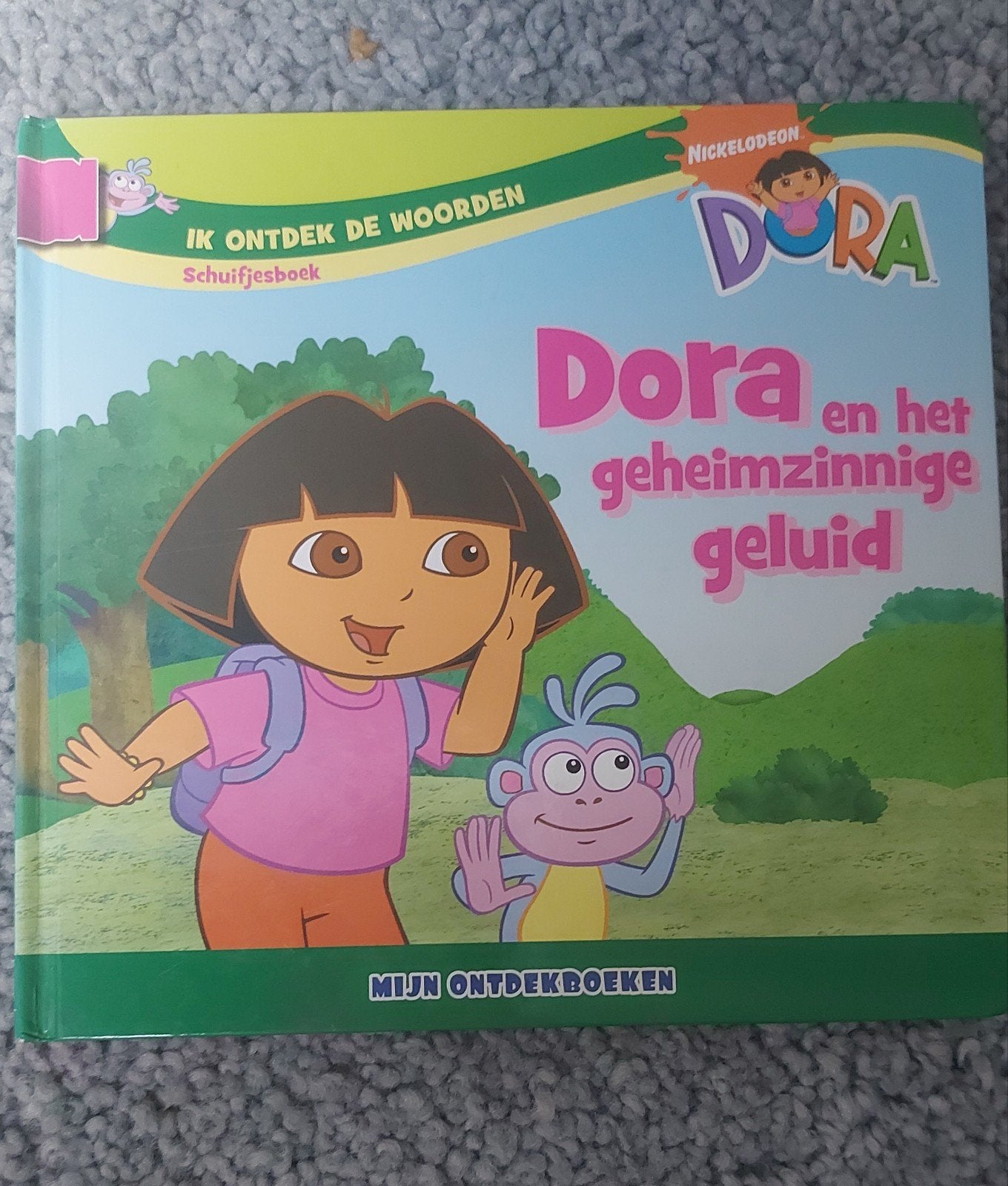 Dora en het geheimzinnige geluid - Schuifjesboek, Boeken, Gelezen, Jongen of Meisje, Voorleesboek, Ophalen of Verzenden